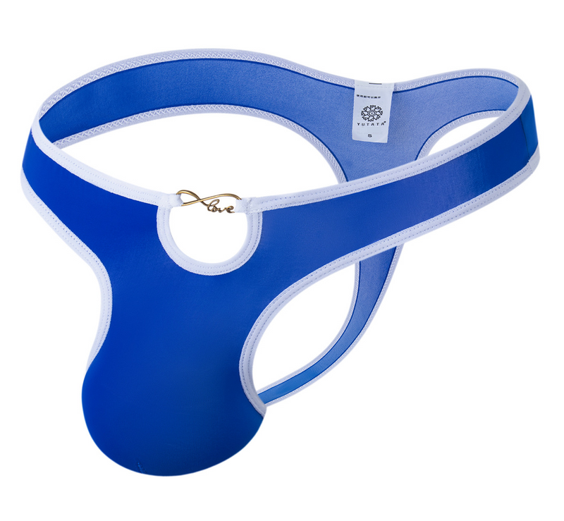 Îmbrăcăminte bărbătească Lenjerie intimă din mătase glacială pentru bărbați, lenjerie intimă tanga cu personalitate goală, pantaloni sexy la modă cu caneluri pentru bărbați_voghion.com
