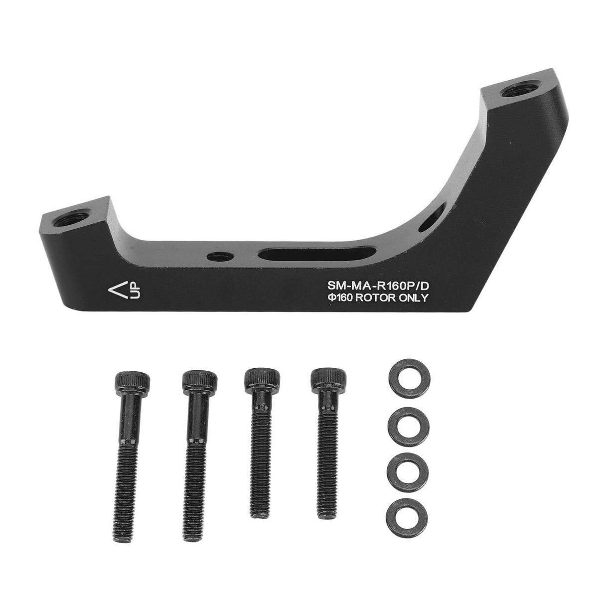 Nagy szilárdságú alumínium hátsó kerékpár tárcsafék adapter tartó 160 mm-es rendszerhez - Tartós konzol_voghion.com