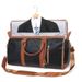 Travel Bags Hand Held PU Suit Travel Versatile Folding Bag Large Capacity Multi Functional Storage_voghion.com