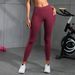 Seamless High-Waist Yoga Pants With Side Pockets - Tummy Control, No Visible Panty Lines, Versatile For Workouts & Casual Wear_voghion.com
