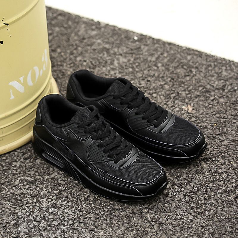 Scarpe da corsa retrò da uomo e da donna, primavera, basse, in pelle, con doppia rete, ammortizzazione ad aria, sneakers casual da jogging_voghion.com
