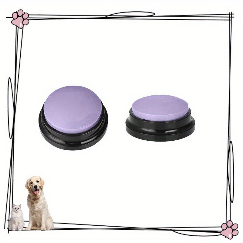 Pet Training Button - Record Your Voice For Easy Communication With Your Dog_voghion.com