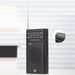 Radio analogica AM FM a banda completa alimentata a batteria, lettore radio compatto AUX da 3,5 mm con antenna telescopica per corsa e campeggio_voghion.com
