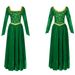Elegant Princess Cosplay Dress - Anime Game Costume, Soft Sweet Style, Polyester Blend, S-XXXL, Spring Collection_voghion.com