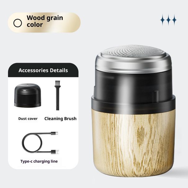 Premium-Rotationsrasierer – 6-Klingen-Scherkopf mit beweglicher Scherkopfmechanik, ultraleise (unter 36 dB), 90 Minuten Laufzeit, wasserdicht und reisetauglich_voghion.com