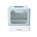 Pet Shop Fully Enclosed Folding Litter Box Drawer Top Entry Toilet Large Splash-Proof Cat Supplies_voghion.com