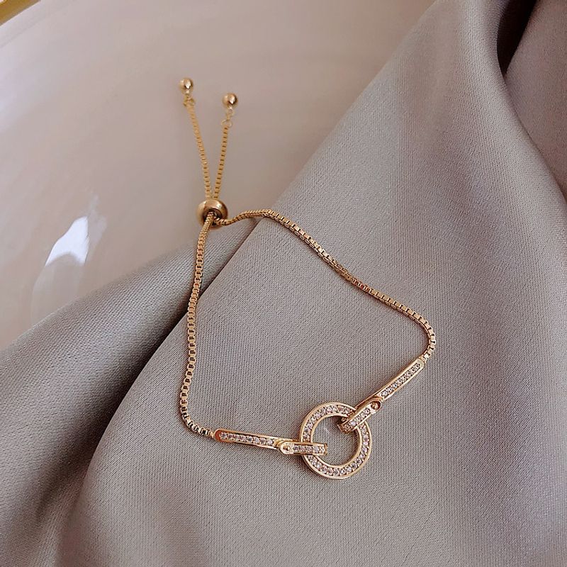Bracciale minimalista regolabile in osso di serpente per donna, design di nicchia Ins, braccialetto in stile freddo con celebrità di Internet,_voghion.com