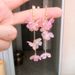 Unisex Super Fairy Flower Earrings For Women Long Tassel Simple Temperament Net Red Korean Niche Ear Hooks New Trendy Ears_voghion.com