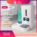 2-in-1 Smart Pet Automatic Feeder And Water Dispenser With Timer For Remote Feeding_voghion.com