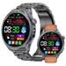 Unisex Smart Watch With ECG Blood Pressure Monitoring – 14-Day Battery, Bluetooth Calls, Sleep & SpO2 Tracker_voghion.com