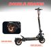 RCB D5 PRO Electric Scooter Adults, 100-110KM, 27Ah, 500W, 3 Speed Modes,10-inch Off-road Adults Scooter, APP, Dual Suspension & Brakes, Foldable_voghion.com