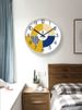 Yipula 7017 Silent Simple Nordic Modern Creative Living Room Home Wall Mount Clock_voghion.com
