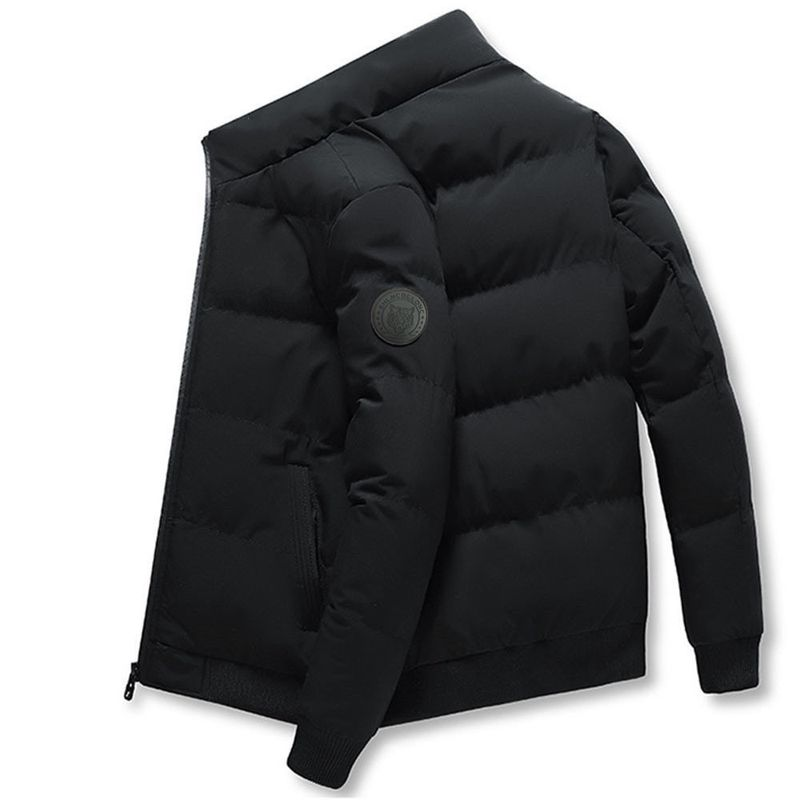 Abbigliamento caldo e ispessito da uomo, giacca corta imbottita in cotone_voghion.com