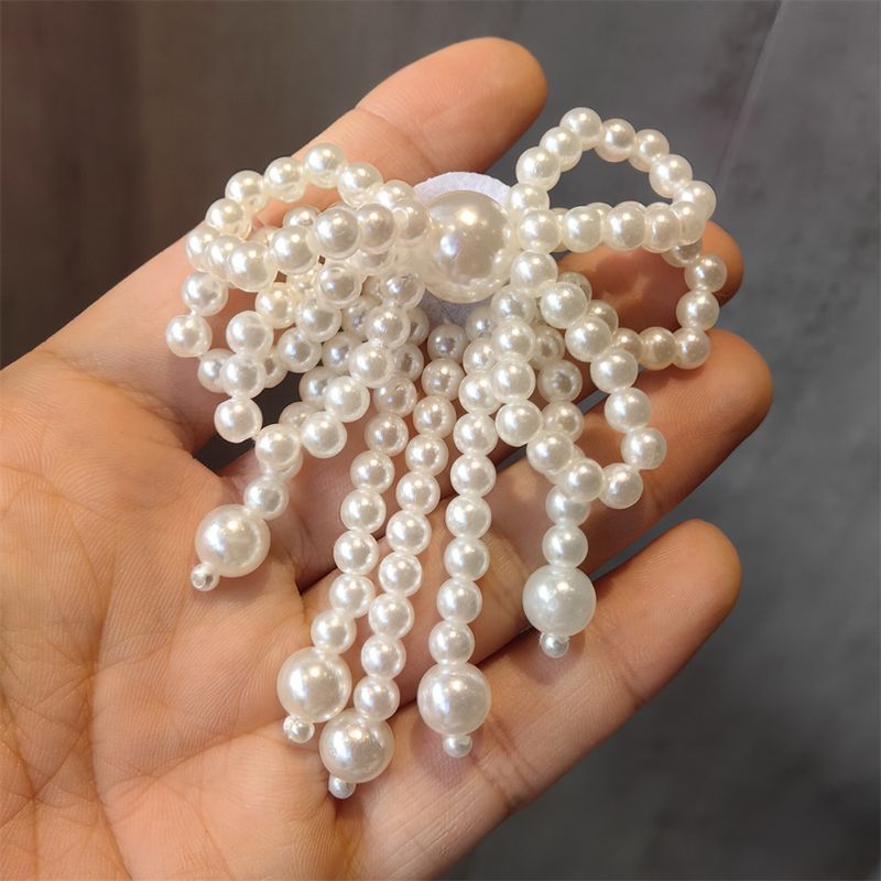 Lace Bow Shoelace Buckle High Grade Small Fragrance Style Shoe Decoration Buckle Girl Small Leather Shoe Accessories_voghion.com