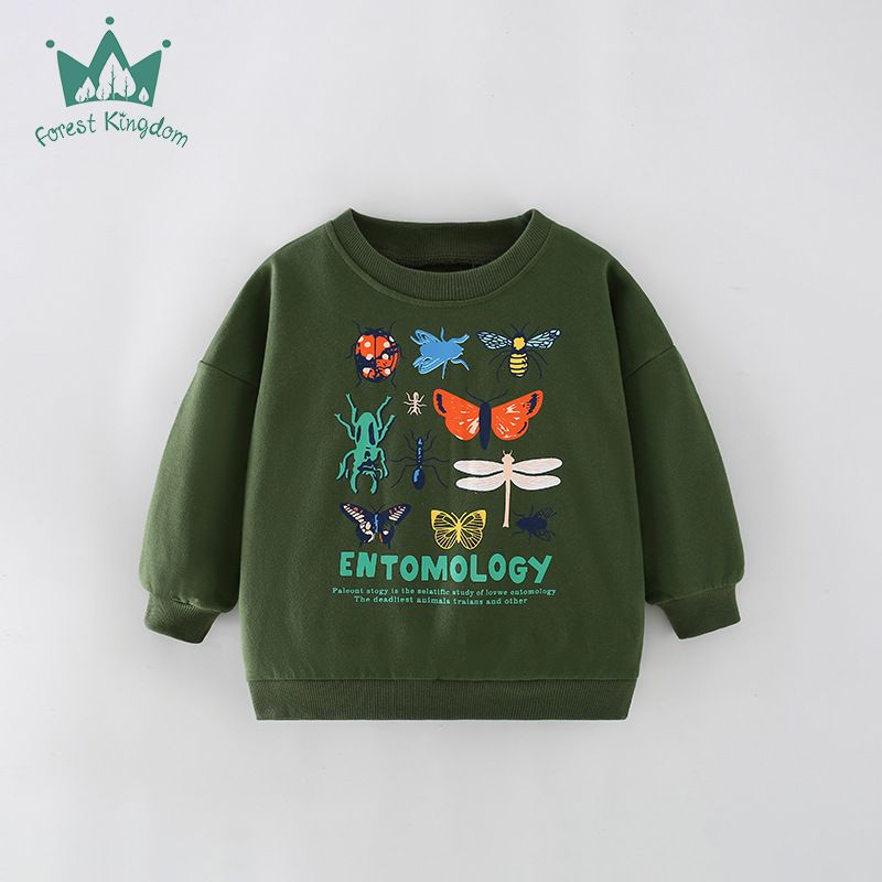 Boys' Hoodie Children's Cotton Autumn And Winter Children's Autumn Top Long-sleeved Coat_voghion.com