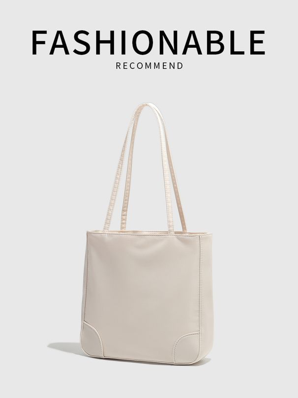 Single Shoulder Lightweight Waterproof Oxford Cloth Bag Double Layer Versatile Large Capacity High-end Student Simple_voghion.com