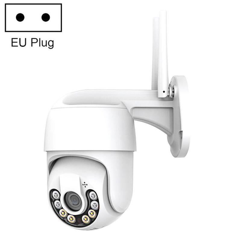 QX59 1920 x 1080P HD 2MP Bezdrátová WiFi inteligentní sledovací kamera s podporou nočního vidění a detekce pohybu a obousměrného zvuku a TF karty, Specifikace: Zástrčka EU_voghion.com