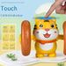 Jouet interactif en forme de tigre avec contrôle sonore et tactile – Rampe, danse et jeu sensoriel pour bébés et tout-petits (0 à 3 ans)_voghion.com