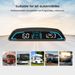 GPS-Auto-HUD-Tachometer, Head-Up-Display, digitaler Erinnerungsalarm, Tachometer, Elektronikzubehör für alle Autos_voghion.com
