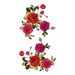 new 2026 New Colorful Flower Peony Rose Water Transfer Tattoo Stickers Set_voghion.com
