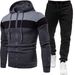 2024 Heren Sport Set Mode Casual Jas Lange Mouwen Broek Lente En Herfst Gesplitste Capuchon Garderobe Twee Stuks_voghion.com