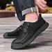 Leder Herbst Neue Oberschicht Rindsleder Herren Casual Atmungsaktive rutschfeste weiche Sohle Low-Cut Business Formelle Schuhe_voghion.com