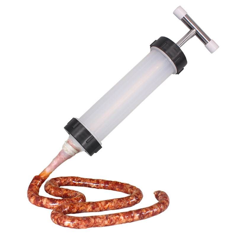 Manual Sausage Stuffer - Home Sausage Maker Kit With Filling Tube For Kids & Adults_voghion.com