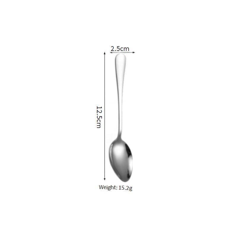 Juego de cubiertos de acero inoxidable 1010 de alta calidad: cuchillo, tenedor y cuchara resistentes para carne, ideales para restaurantes._voghion.com