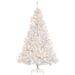 6 Ft Tall Prelit Christmas Tree Douglas Fir Artificial Christmas Tree With Realistic Branches, 250 Warm White LED Lights And 1000 Tips, White_voghion.com