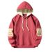 Men's Clothing Smiley Face Cotton Hooded Sweatshirt Men's Loose T Shirt Youth Embroidery Trendy Warm Jacket_voghion.com