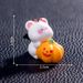 Halloween Cute Bat Ghost Bear And A Group Of Little Coal Ball Elves Miniature Desktop Ornaments_voghion.com