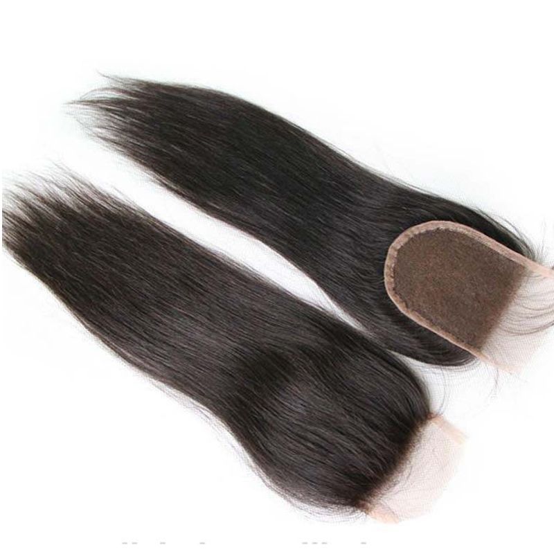 Brasiliansk jomfru remy menneskehår 4*4 rett hår blonder lukking 150% tetthet virgin hår lukking for kvinner_voghion.com