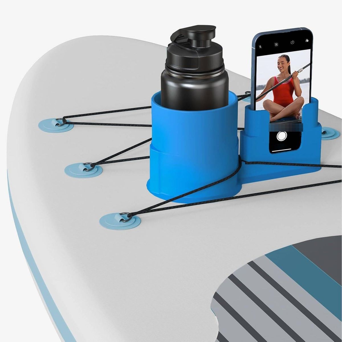 Supporto per bevande, tavola da surf, kayak, con coulisse, fisso, porta bevande e telefono_voghion.com