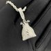 New Full Diamond Dollar Money Bag Pendant Hiphop Fashion Trend Men's and Women's Necklace_voghion.com