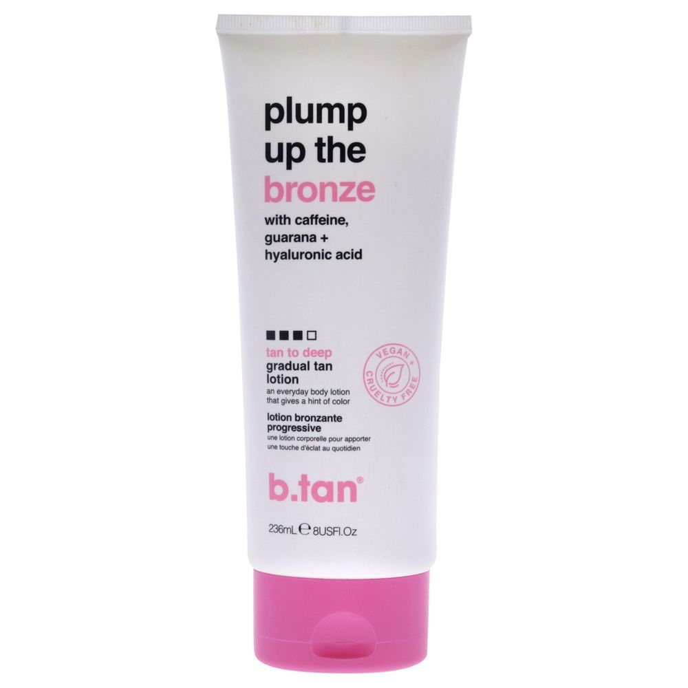 Plump Up The Bronze Gradual Tan Lotion - Tan To Deep By B.Tan For Unisex - 8 Oz Bronzer_voghion.com
