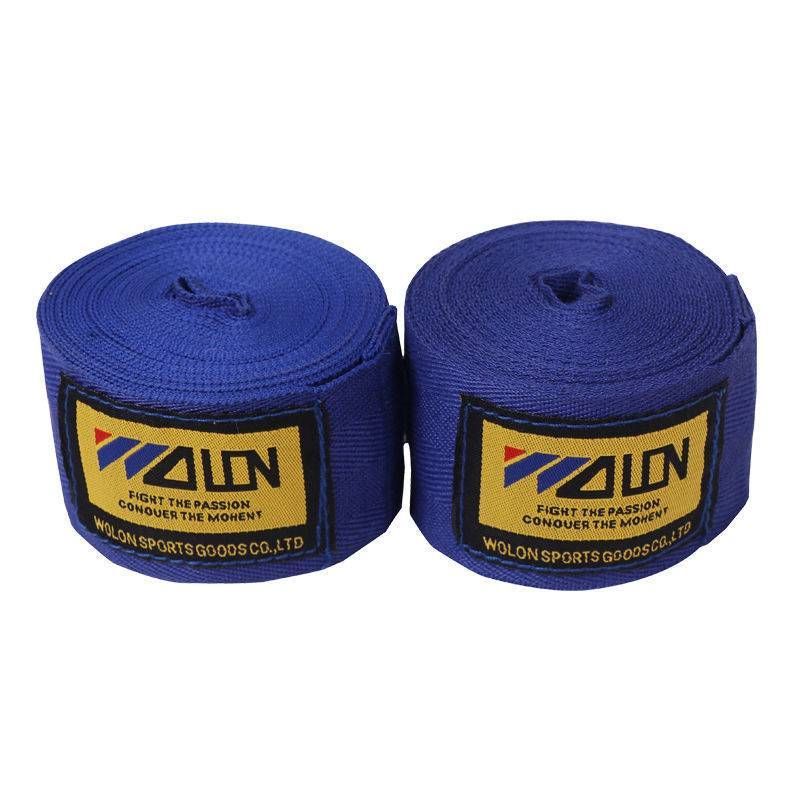 1 paio 5M/3M 100% cotone Bo Strap Bendaggio Velcro Guanti per le mani Bende Sanda Muay Thai MMA Taekwondo_voghion.com
