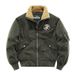 QFV507045555501<2 Winter New MA1 Flight Suit Men Loose Fit Plus Size Fleece Lined Thickened Workwear Jacket Warm Cotton Coat_voghion.com