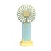 Wiederaufladbarer USB-Handventilator mit 3 Geschwindigkeiten und Telefonständer - Tragbarer Desktop-Ventilator für den Außenbereich/das Büro_voghion.com