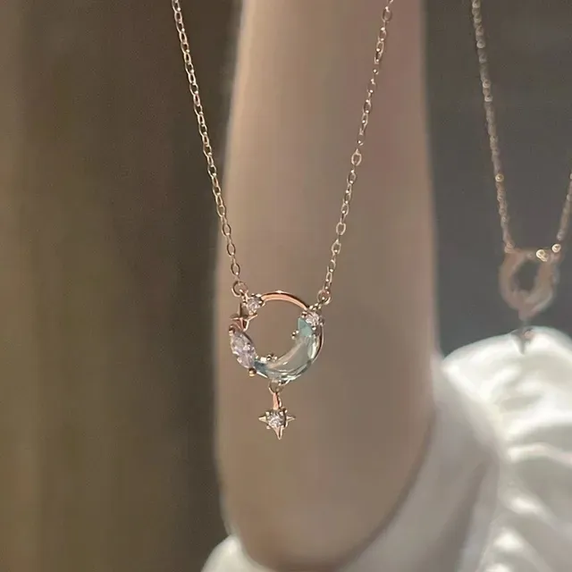 Nuovi arrivi 2025 Collana girocollo color argento per ragazza e donna con cuore, collana alla moda irregolare, gioielli alla moda all'ingrosso_voghion.com