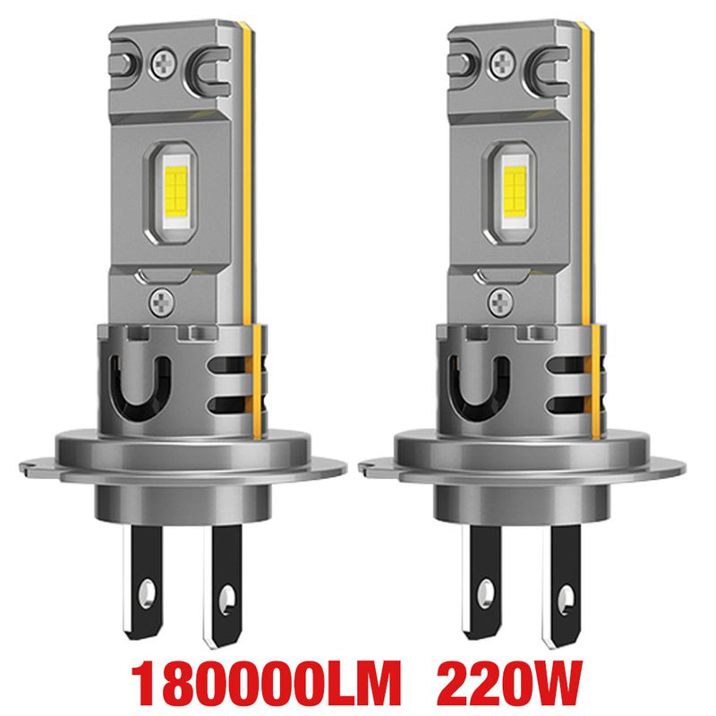 30000LM Mini LED Headlight Bulb Wireless 250W CSP For Car Headlamp Auto Diode Lamps H7 Turbo Led 12V 6500K_voghion.com