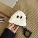 1Pc Rice Ball Coin Purse Zipper Plush Wallet With Lanyard Student Backpack Pendant Cute Small Item Storage Bag_voghion.com