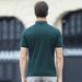 Einfaches und bequemes, weiches und erfrischendes kariertes Herren-Kurzarm-T-Shirt Herren-Poloshirt Herren_voghion.com