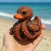 Sea Creature Duck Marine Animal Duck Resin Craft Ornaments Home Decoration_voghion.com
