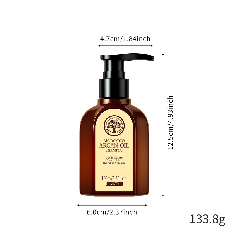 Radírok és testápolók Argánolajos sampon 100ml Tisztító, puhító és hidratáló hajtermékek_voghion.com