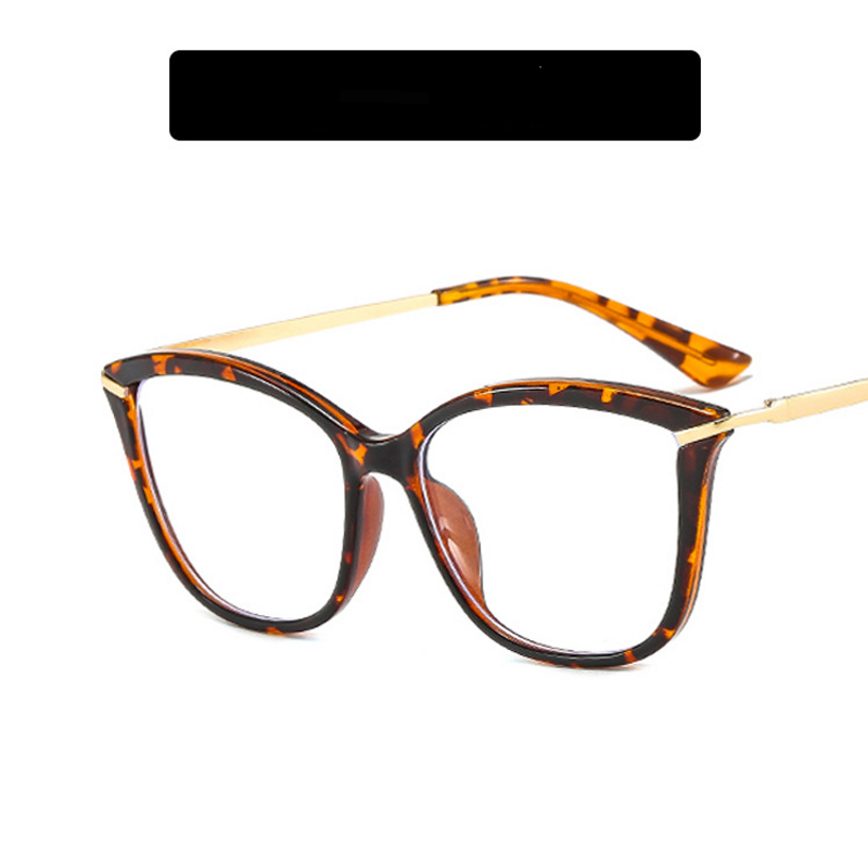 Women's Eyeglasses Cat Eye Glasses Frame Anti Blue Light New Flat Glasses For Women Glasses Frame Concave Shape_voghion.com