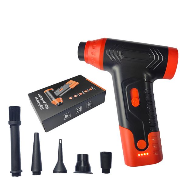 Leistungsstarker Turbo-Gebläse und Autostaubsauger mit 130.000 U/min – kabelloser Handstaubsauger mit Lithium-Akku und Doppelfunktion für Haus und Auto_voghion.com