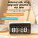 Shadow Giant D5 Bluetooth Student Spiegel Uhr Alarm Subwoofer Wake-Up Smart Lautsprecher_voghion.com