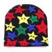 Autumn Winter Men Women Colorful Five-pointed Star Jacquard Knitted Super Elastic Wool Warm Pullover Hat_voghion.com