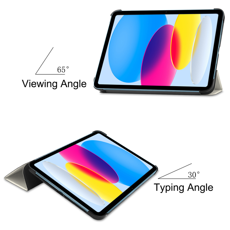 For iPad 10 2022 10th Generation 10.9 inch Tablet Case Magnetic Folding Smart Cover For Apple iPad Air 4 Air 5 Case A2757 A2777_voghion.com