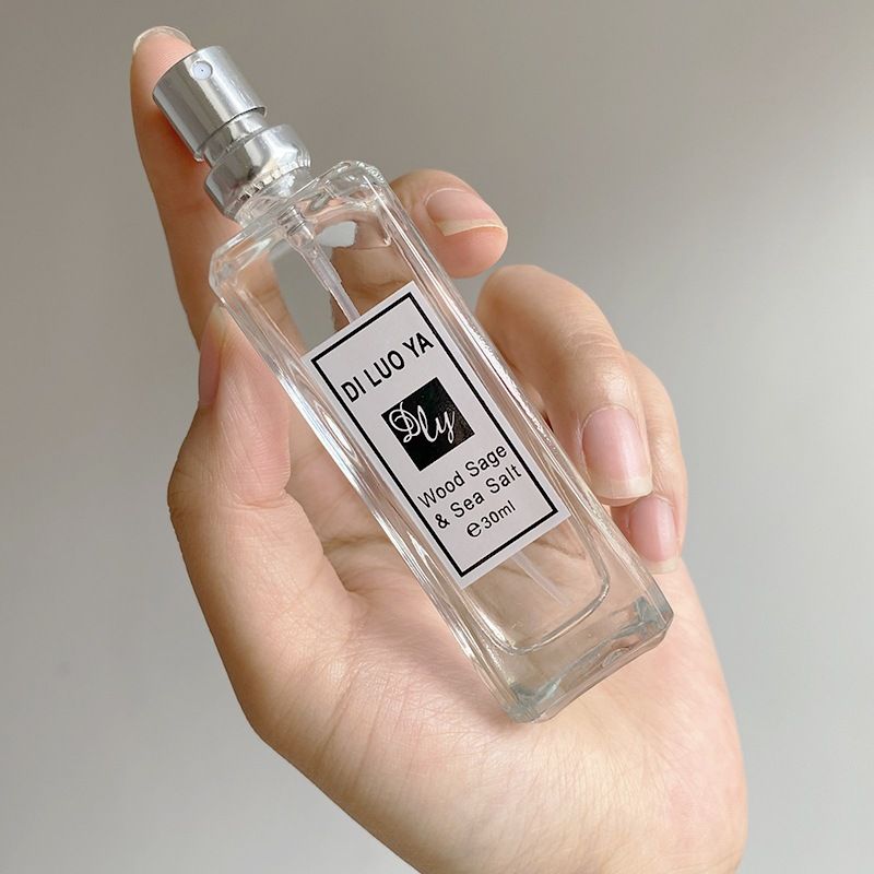 Internet celebrity Salon Blue Wind chimes Women's Perfume long-lasting light fragrance fresh natural sage and sea salt 30ml_voghion.com